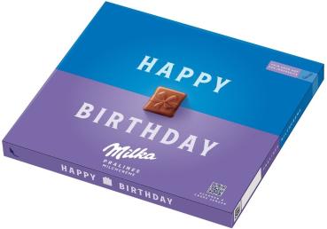 Milka - «Happy Birthday» Pralinés Milchcrème 110g